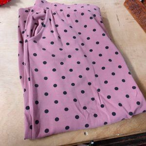 3 for $30 - Torrid Pink and Black Polka Dot Pants